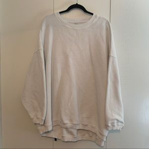 Aerie Oversized Corded Crewneck